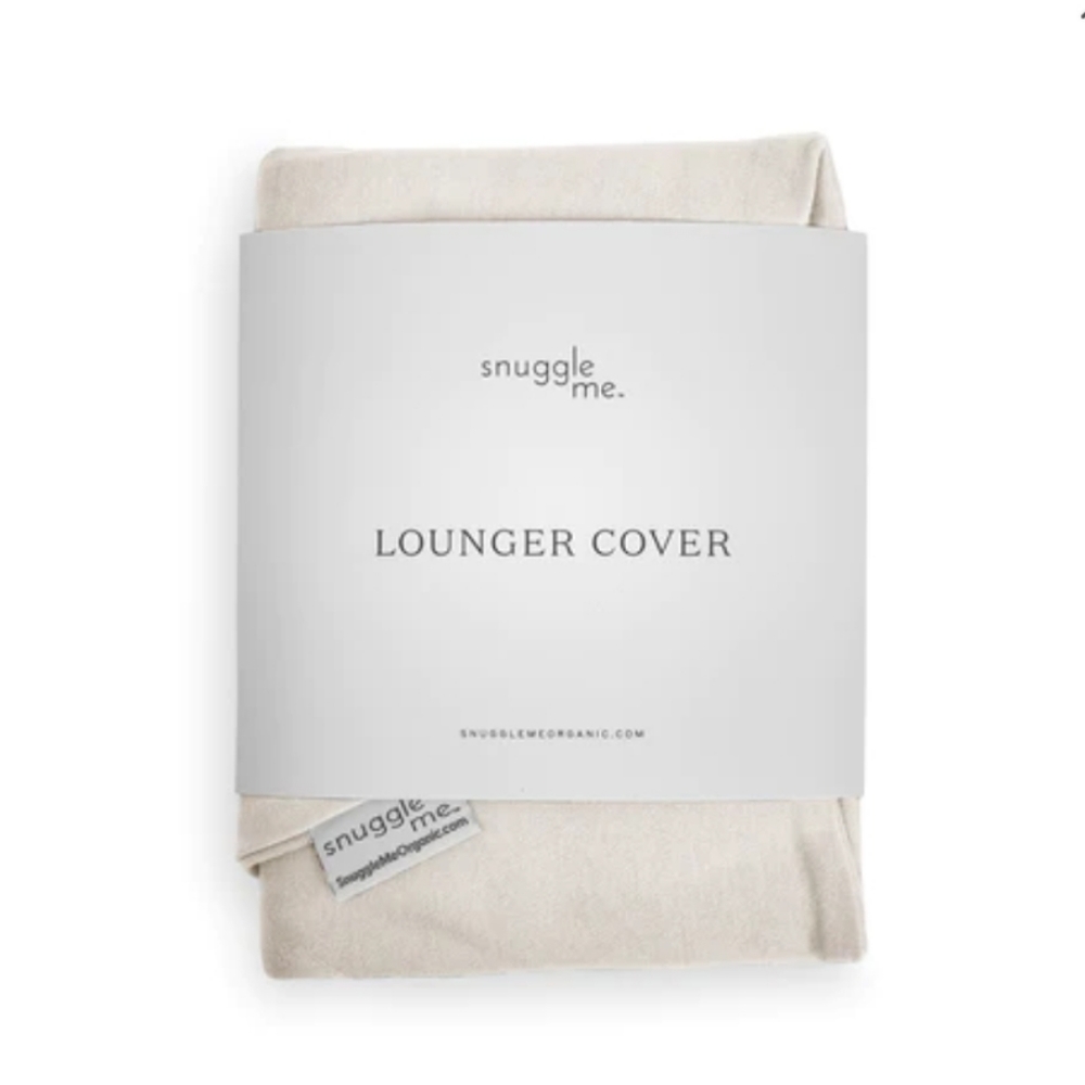 Snuggle Me Organic Infant Lounger Cover - Natural